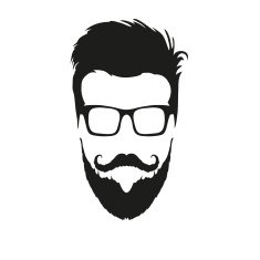 Fashion silhouette hipster style vector illustration N38
