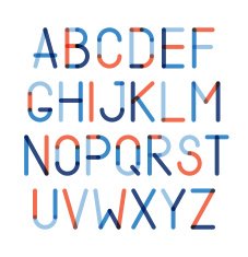 Color alphabet N2
