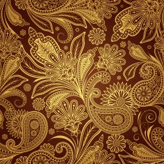 pattern with paisley N6