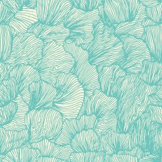 Wave seamless pattern in doodle style N2