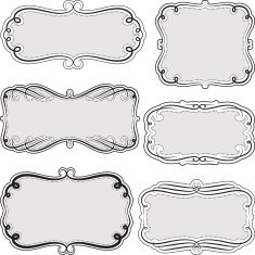 Decorative frames N6