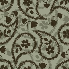 Floral Pattern N606