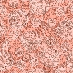 Floral Pattern N607