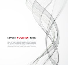 Vector Abstract lines background Template design N9