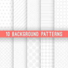 Light grey seamless patterns for universal background Vector illustration N2