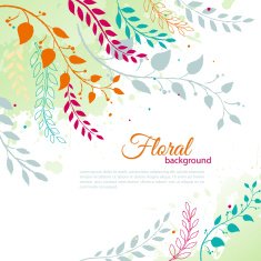 Watercolor floral N9