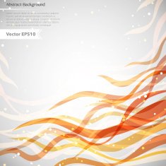 Abstract background with bright waves