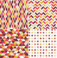 Seamless Geometric Pattern N186