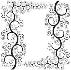 Floral ornament N58