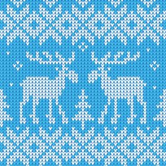 Christmas ornament Sweater with deers N2