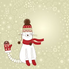 Cristmas and new year's illustration