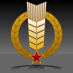 Wheat wreath - communist