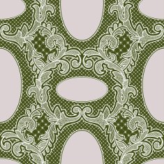 White Lace Seamless Pattern N5