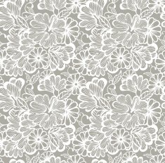 Retro floral ornament N8