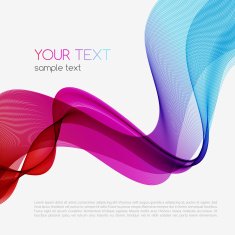 Abstract colorful background Spectrum wave N5
