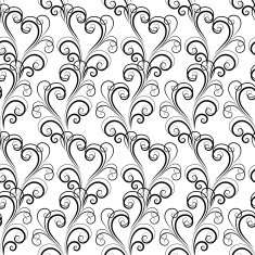 Swirl seamless pattern N4