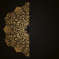 Elegant background with lace ornament N20