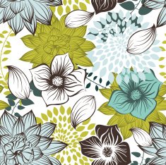 Seamless Floral Pattern N1001