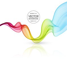 Abstract curved lines background Template brochure design N227