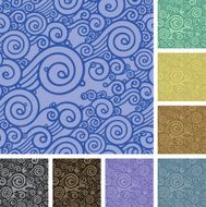 wave seamless pattern N14