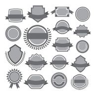 Vintage labels set N12