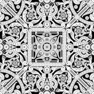 Vintage Islamic Motif Pattern N3