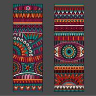 Abstract vector ethnic patterns N6