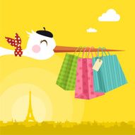 Stork shopping