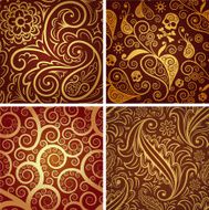 Set of seamless patterns N32