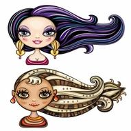 Beautiful girls with cool hair styles 3