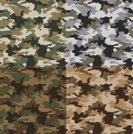 Seamless camouflage pattern N14