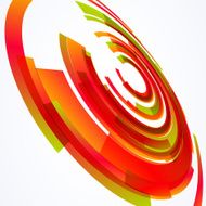 abstract colorful ring pattern background