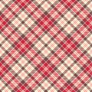 Seamless pink tartan