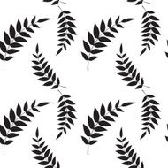 Seamless leaf wallpaper