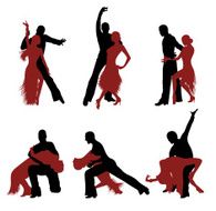 Dancing Silhouettes N187