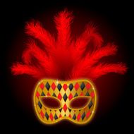 carnival mask N19