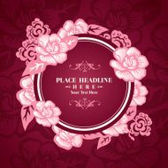 Asian Oriental pattern Design Template
