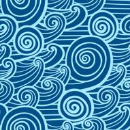 Decor Waves - seamless texture
