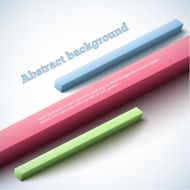 Abstract 3-dimensional vector background