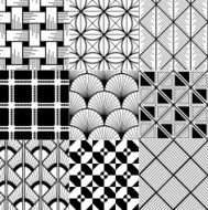 monochrome abstract seamless background N4