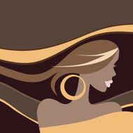 Beautiful Woman Vector illustration N2