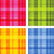 Madras plaid retro seamless tile backgrounds