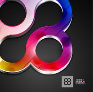 Vector shiny colorful background