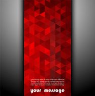 Abstract template background with triangle shapes N3