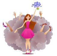 Bouquet Toss