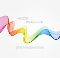 Abstract curved lines background Template brochure design N231
