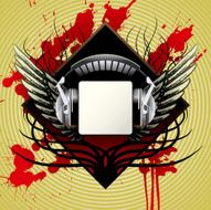 headphones and wings