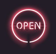 Neon Open Sign N4