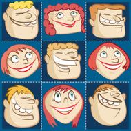 smiling hairy head set N2