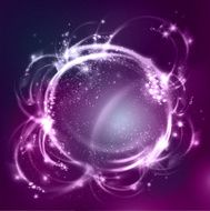 Vector glossy bubbles Abstract background N3